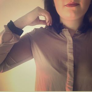 〰️ Naked Zebra button down blouse 〰️